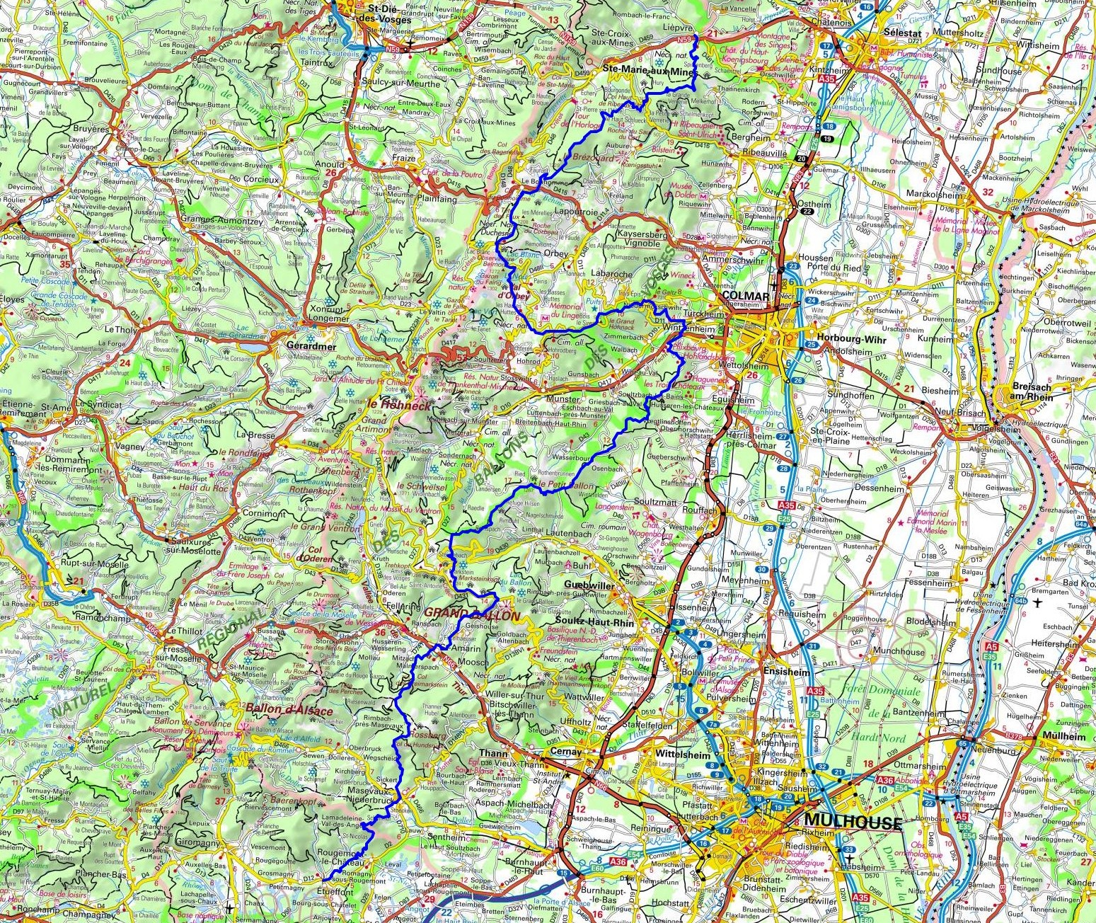 GR®532 From Liepvre (Haut-Rhin) to Etueffont (Territoire de Belfort) 1