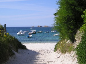 GR34 Walking from Locquirec to Santec (Finistere) 7