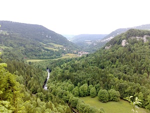 GR5 Hiking from Soulce-Cernay to Montperreux (Doubs) 6