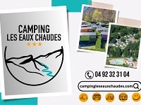 Digne-les-Bains: Camping les Eaux Chaudes