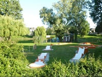 Peaceful and shaded setting for hikers at Camping Seasonova Les Plages de Loire