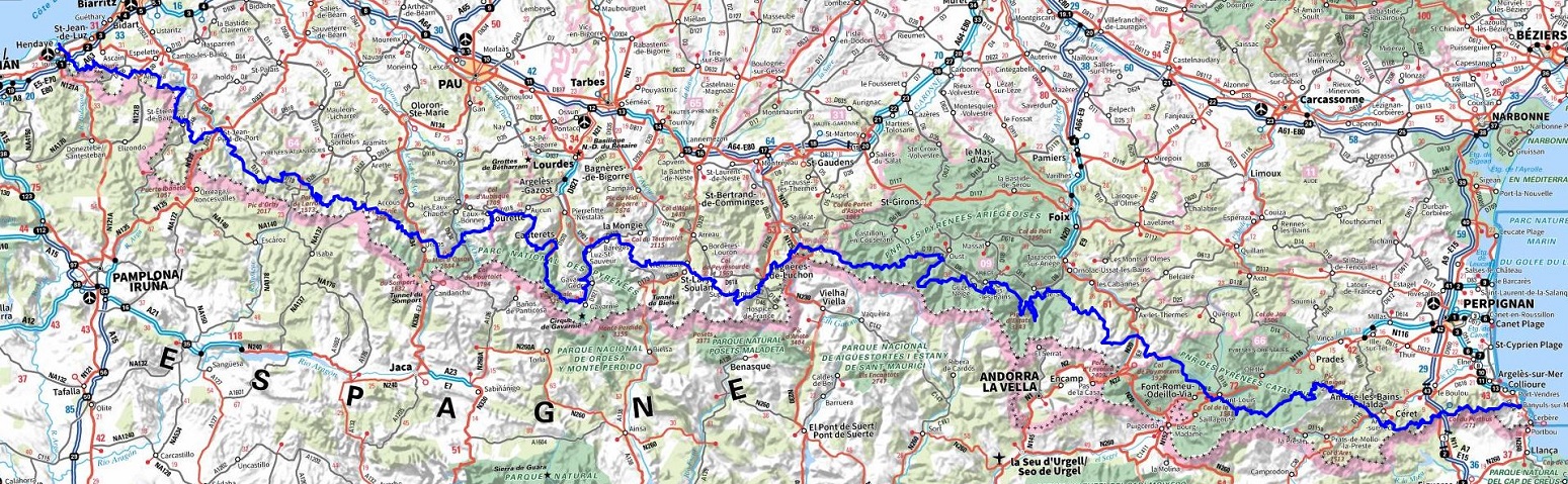 GR10 Randonnée dans les Pyrénées de l'Atlantiques à la Méditerranée 1