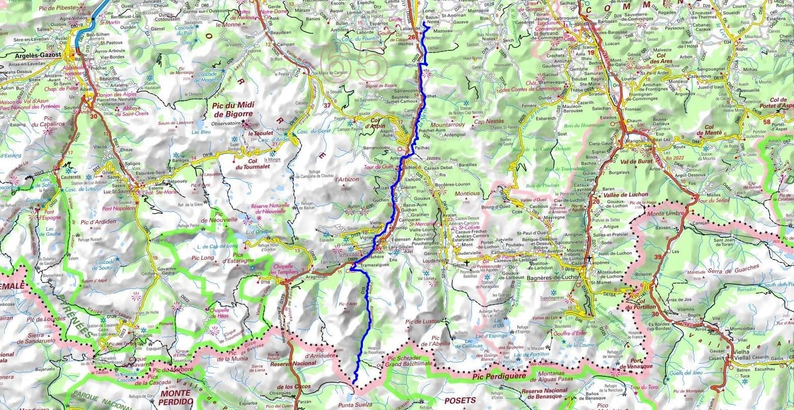 GR105 Randonnée de Lortet au Port d'Ourdissétou (Hautes-Pyrénées) 1
