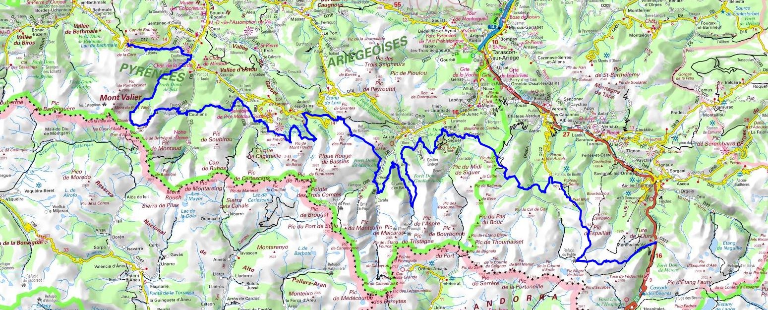 GR10 Hiking from Core Pass to Merens-les-Vals (Ariege) 1