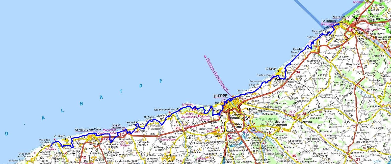 GR21 Randonnée de Veulettes-sur-Mer au Tréport (Seine-Maritime) 1