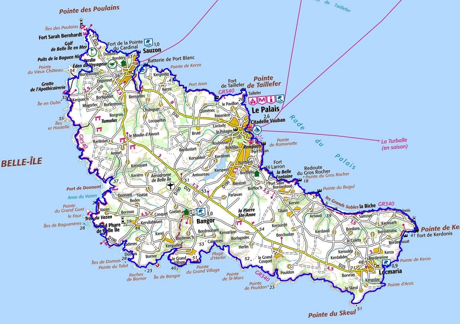 GR340 Hiking around Belle-Ile-en-Mer (Morbihan) 1