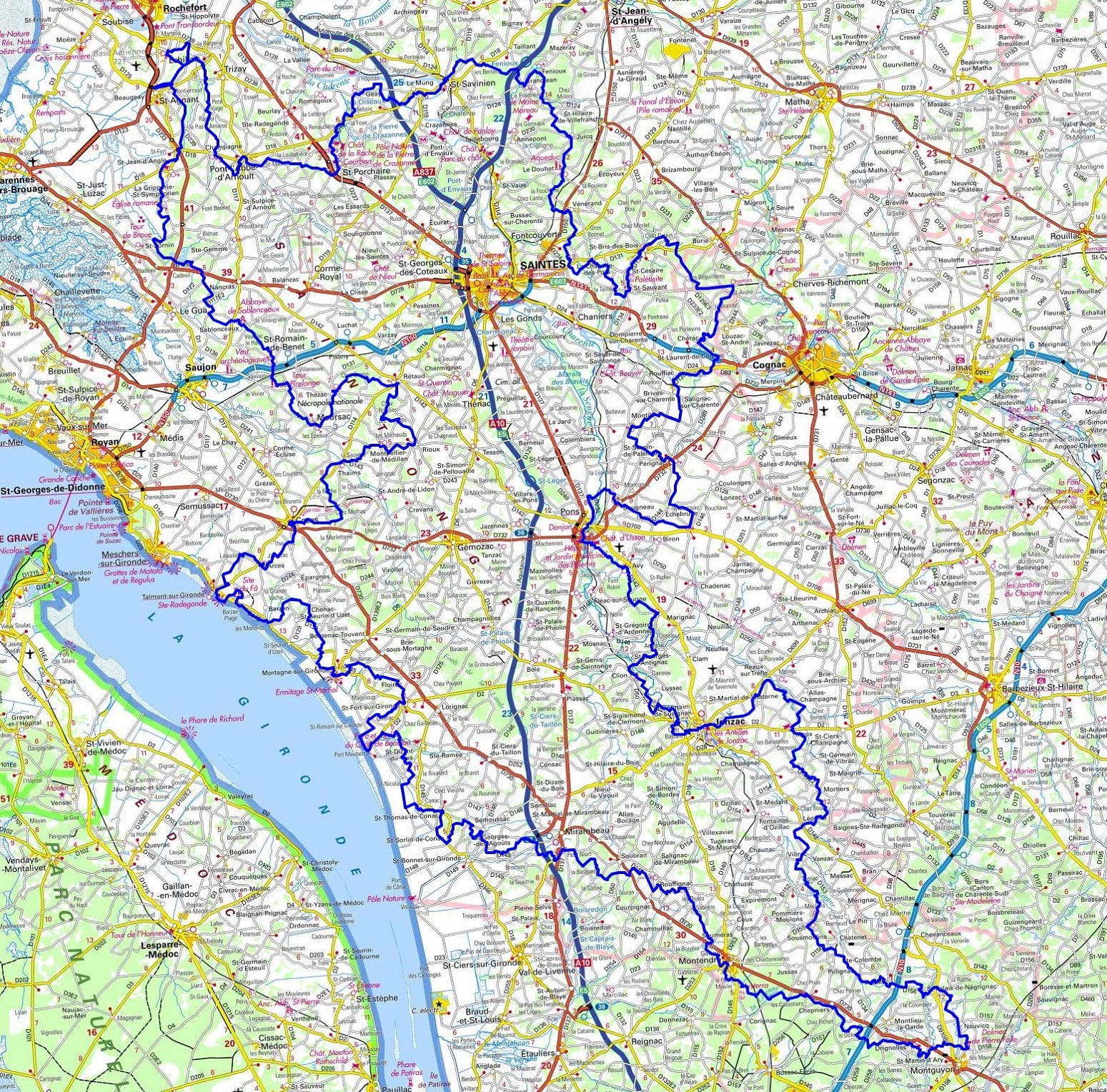 GR360 Hiking around Saintonge former province (Charente-Maritime) 1