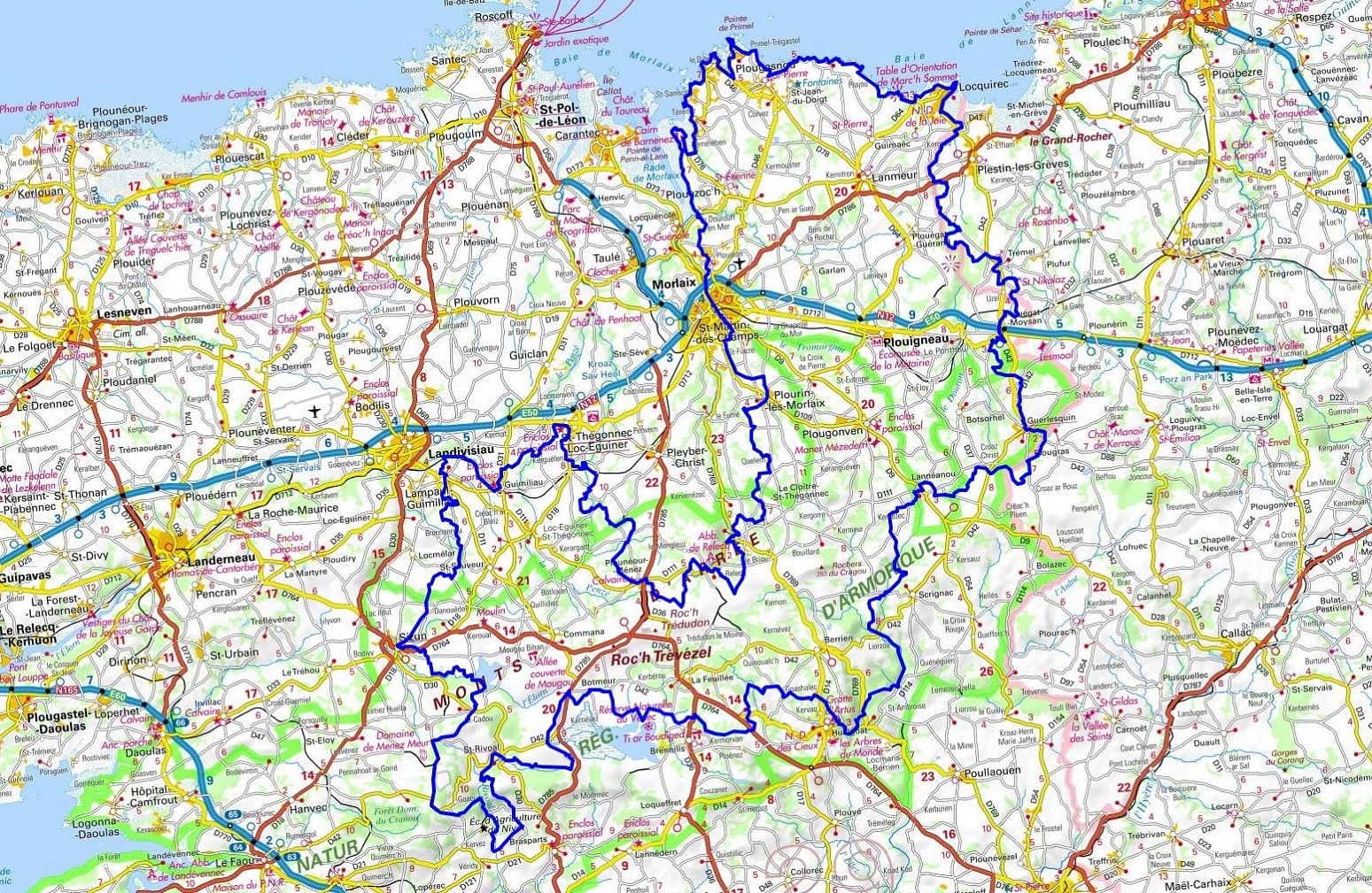 GR380 Hiking around Monts d'Arree (Finistere, Cotes-d'Armor) 1