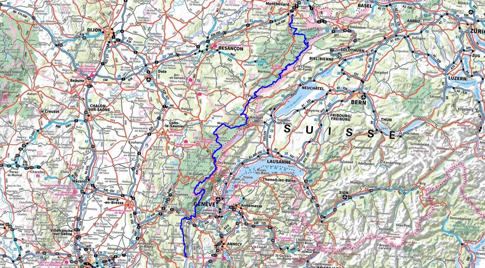 GR509 Hiking on the Great crossing of Jura (GTJ) 1
