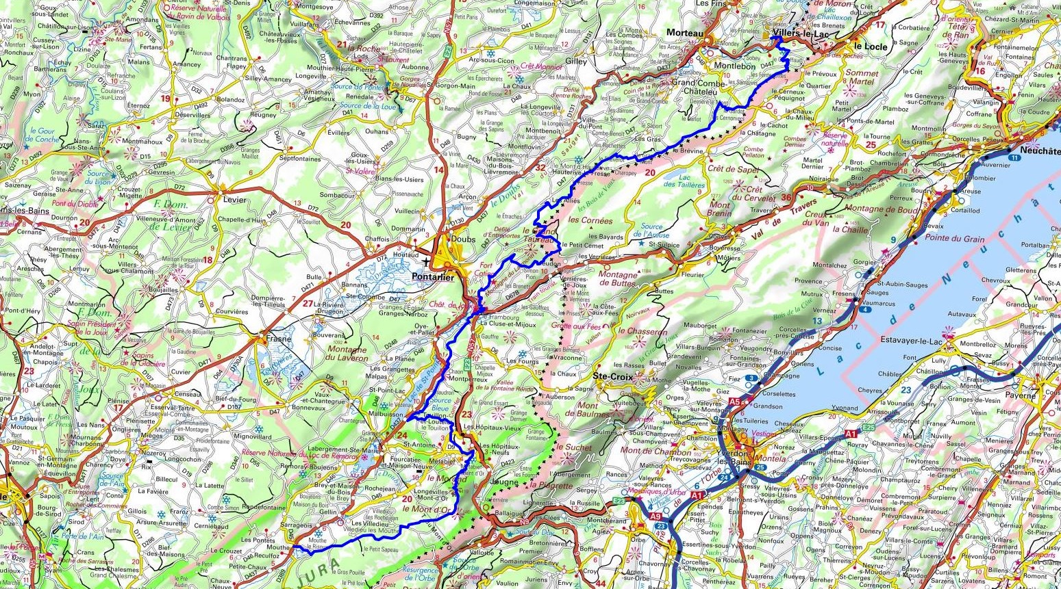 GR509 Randonnée de Villers-le-Lac à Mouthe (Doubs) 1