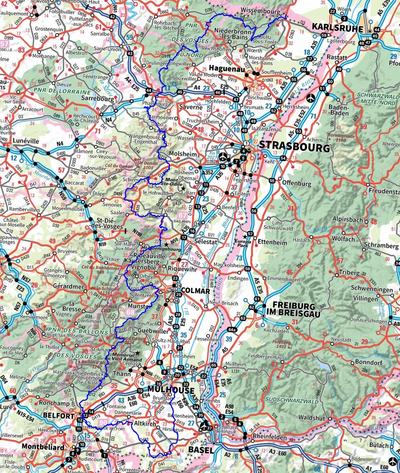 GR®532 Crête des Vosges et hautes vallées vosgiennes 1
