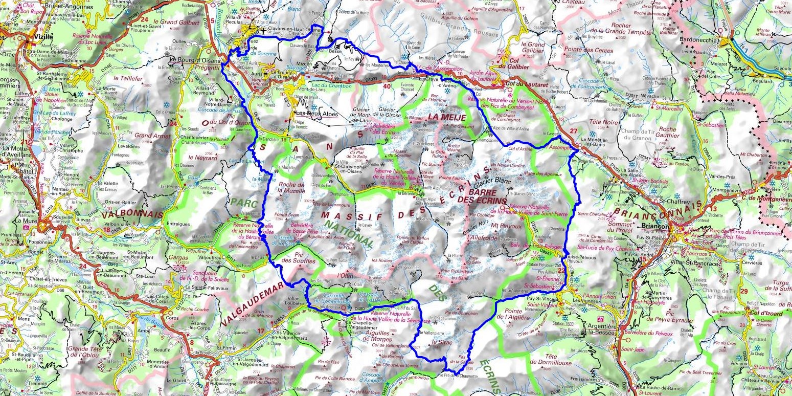 GR54 Randonnée sur les massifs de l'Oisans et des Ecrins (Isère, Hautes-Alpes) 1