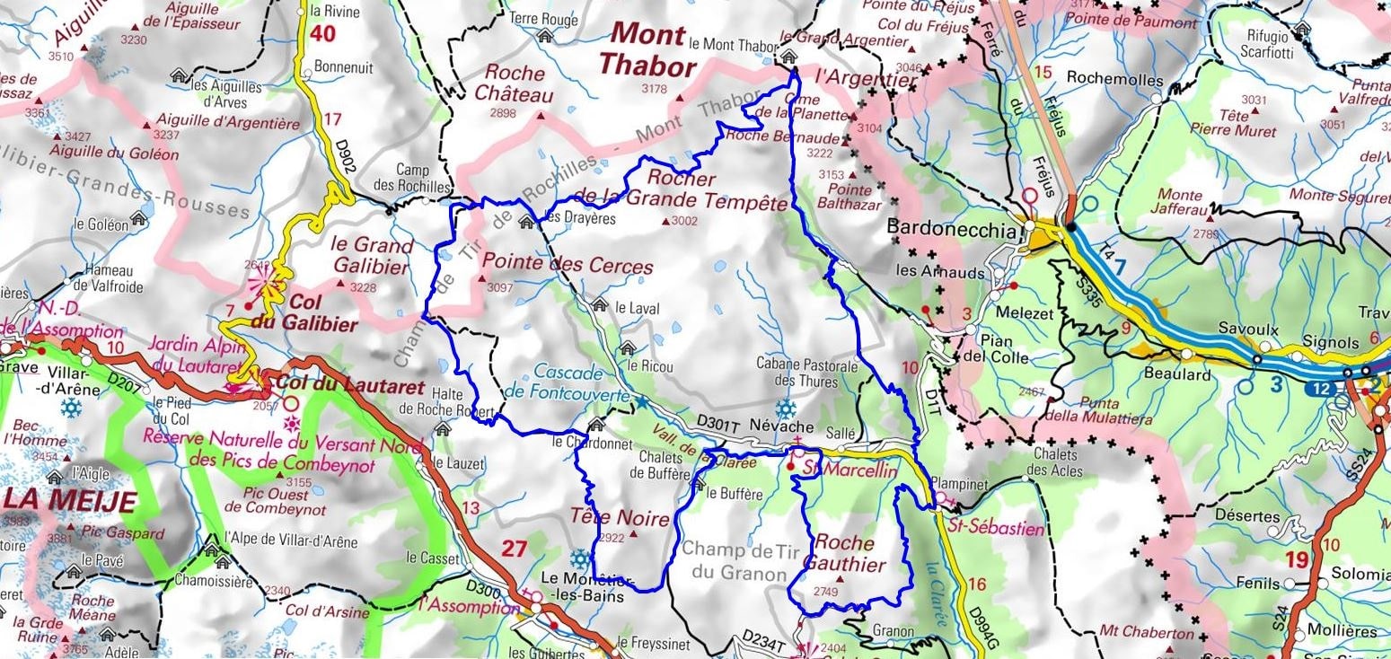 GR57 Hiking on the Mont Thabor (Hautes-Alpes) 1