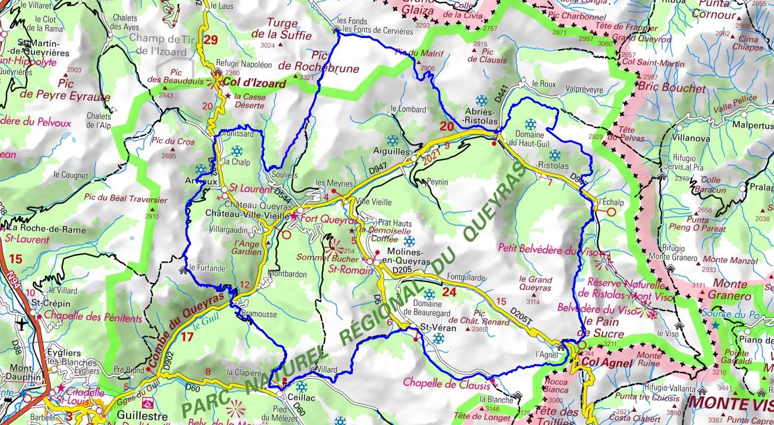GR58 Randonnée sur le Tour du Queyras (Hautes-Alpes) 1