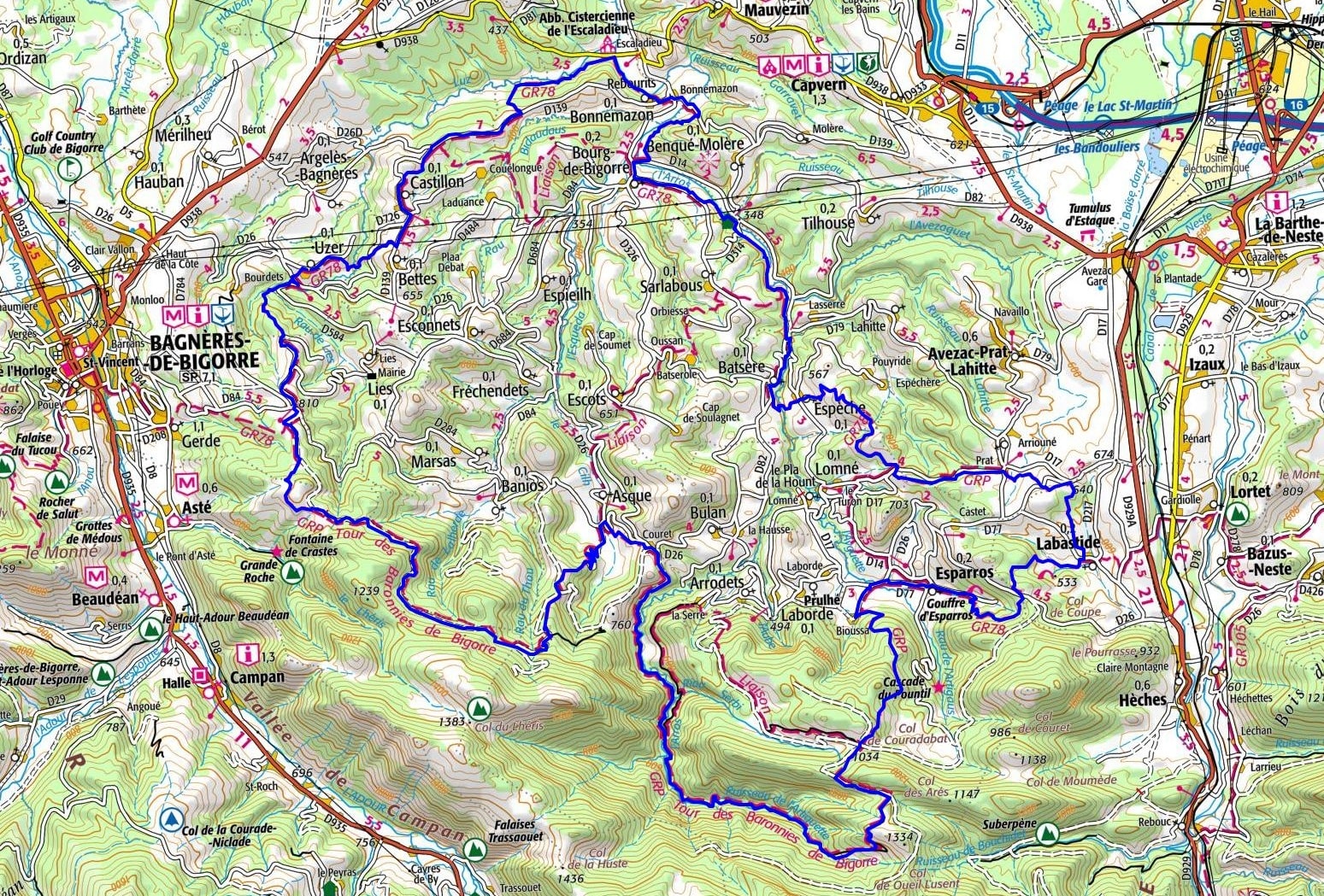 Randonnée autour des Baronnies de Bigorre (Hautes-Pyrénées) 1