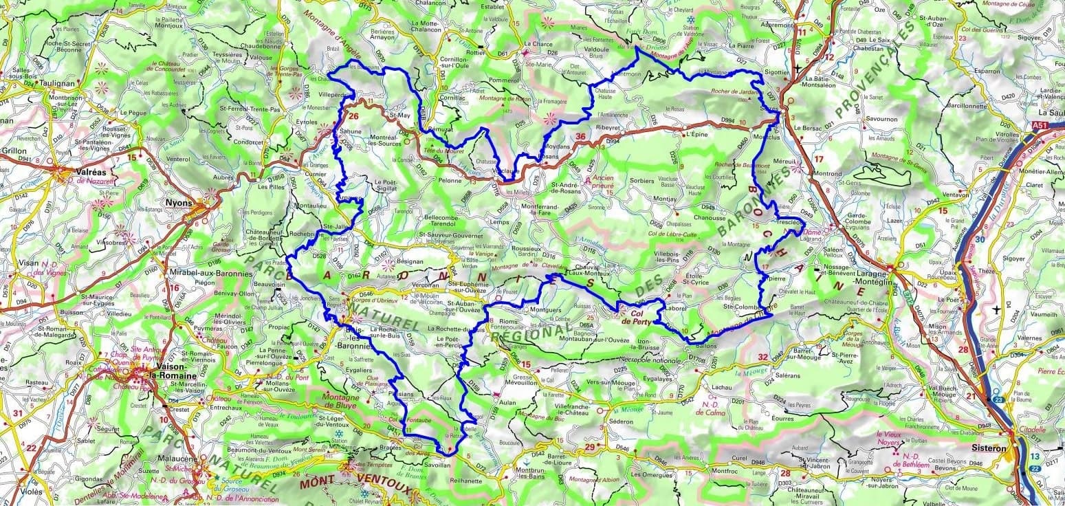 Hiking around Provencal Baronnies (Drome) 1