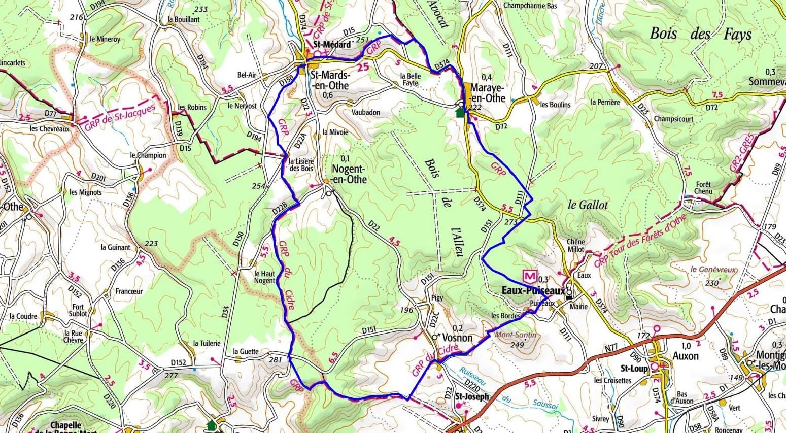 Hike on Cider tour in the Pays d’Othe (Aube, Yonne) 1
