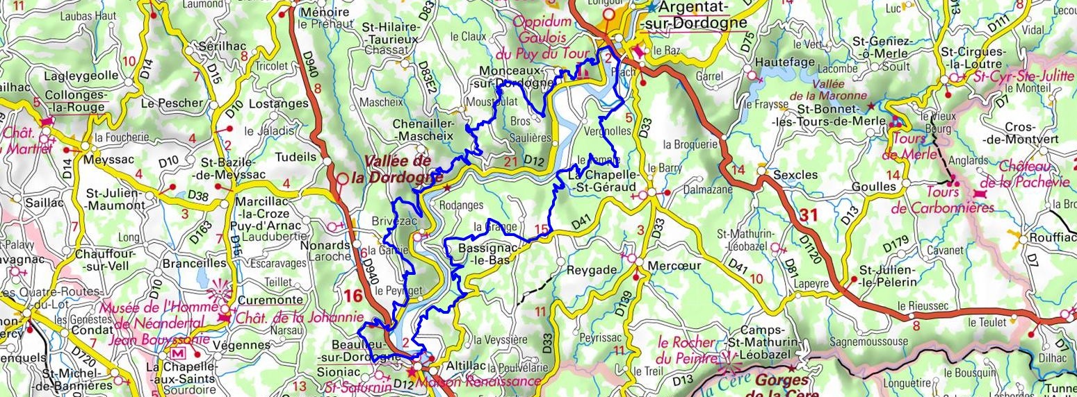 Randonnée autour des Gabariers (Corrèze) 1