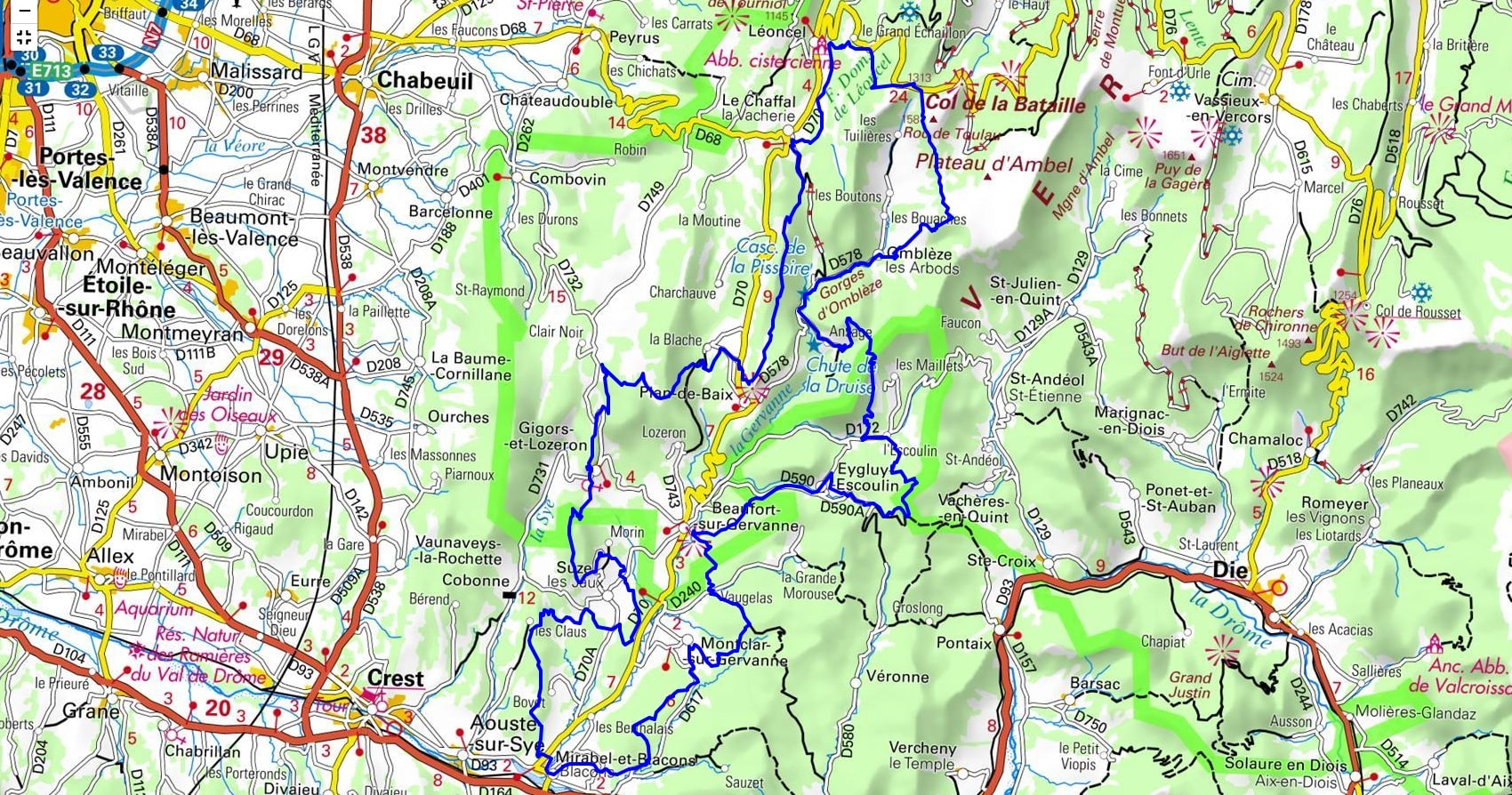 Hiking around Gervanne valley (Drome) 1