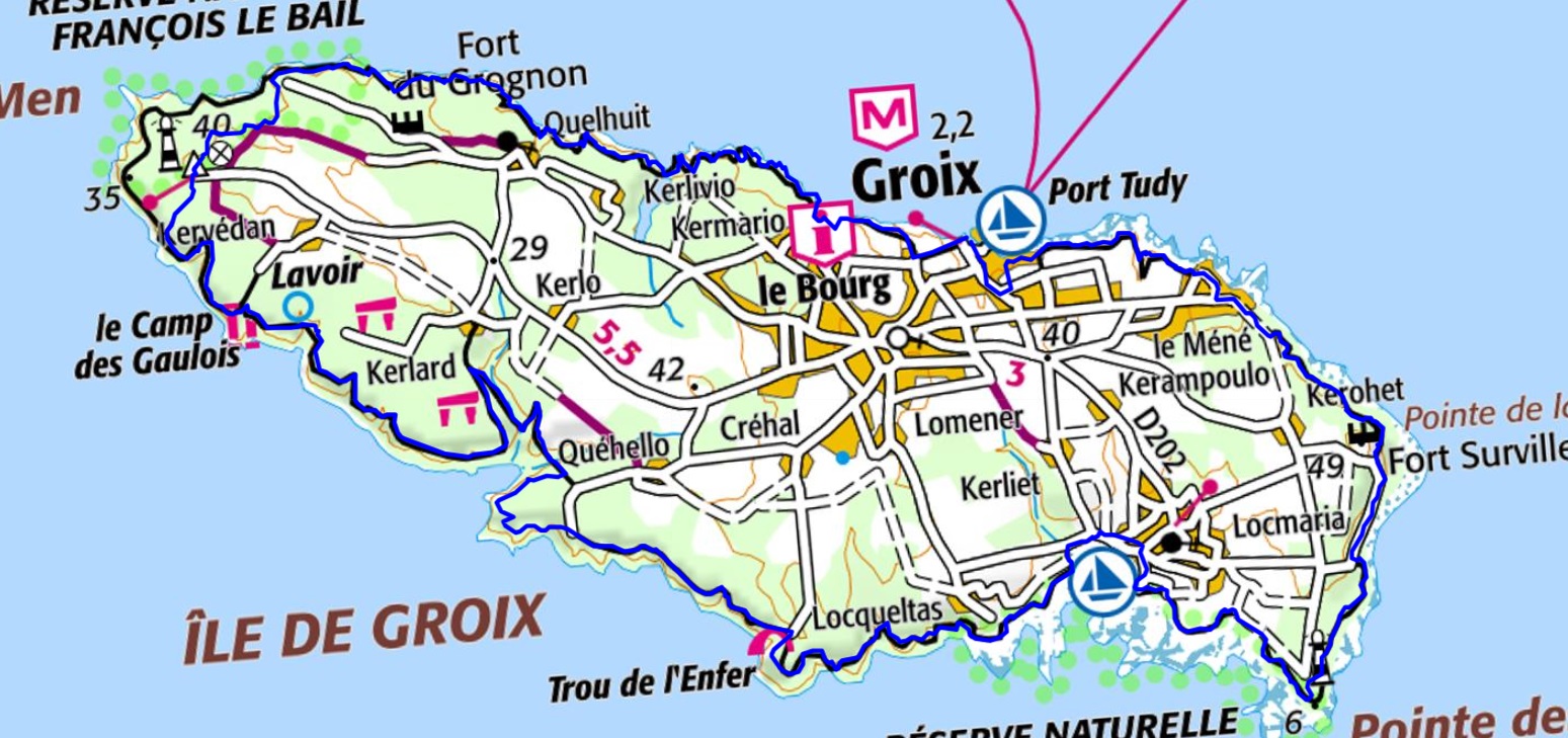 Randonnée autour de l'Île de Groix (Morbihan) 1