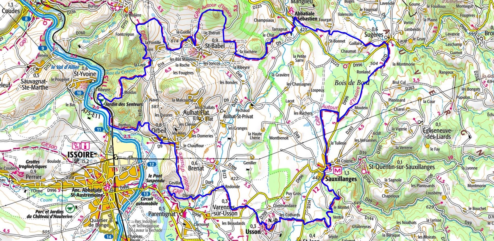 Hiking Loop of Queen Margot (Puy-de-Dome) 1