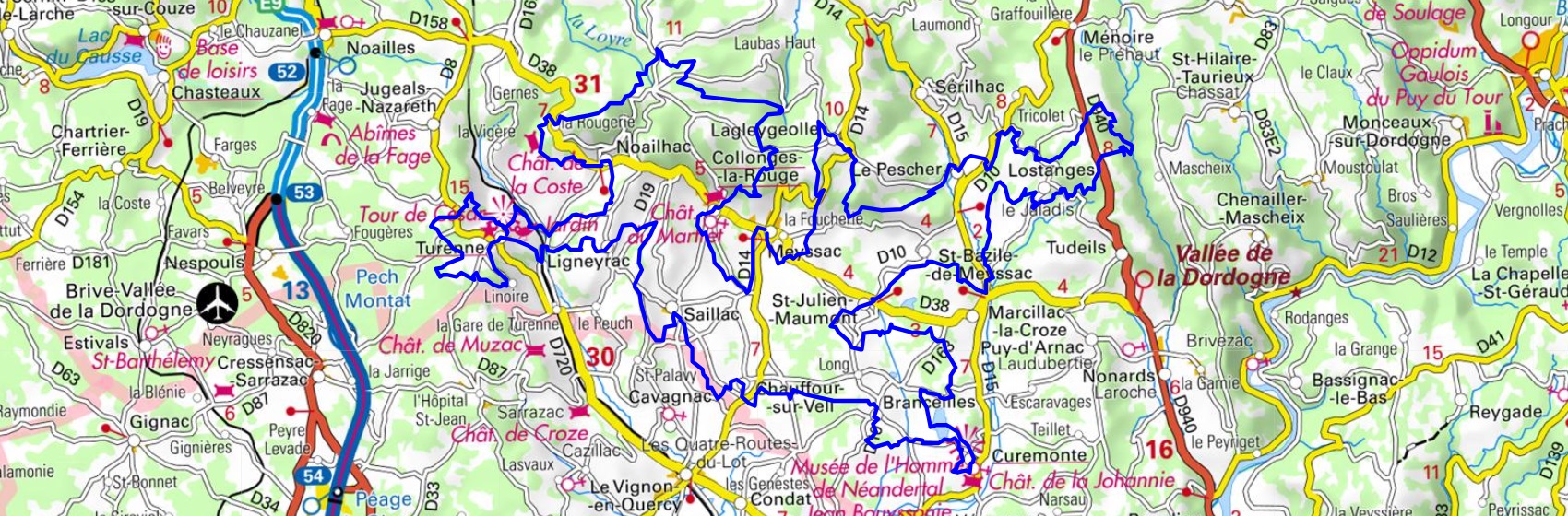 Randonnée autour du Midi Corrézien (Corrèze) 1