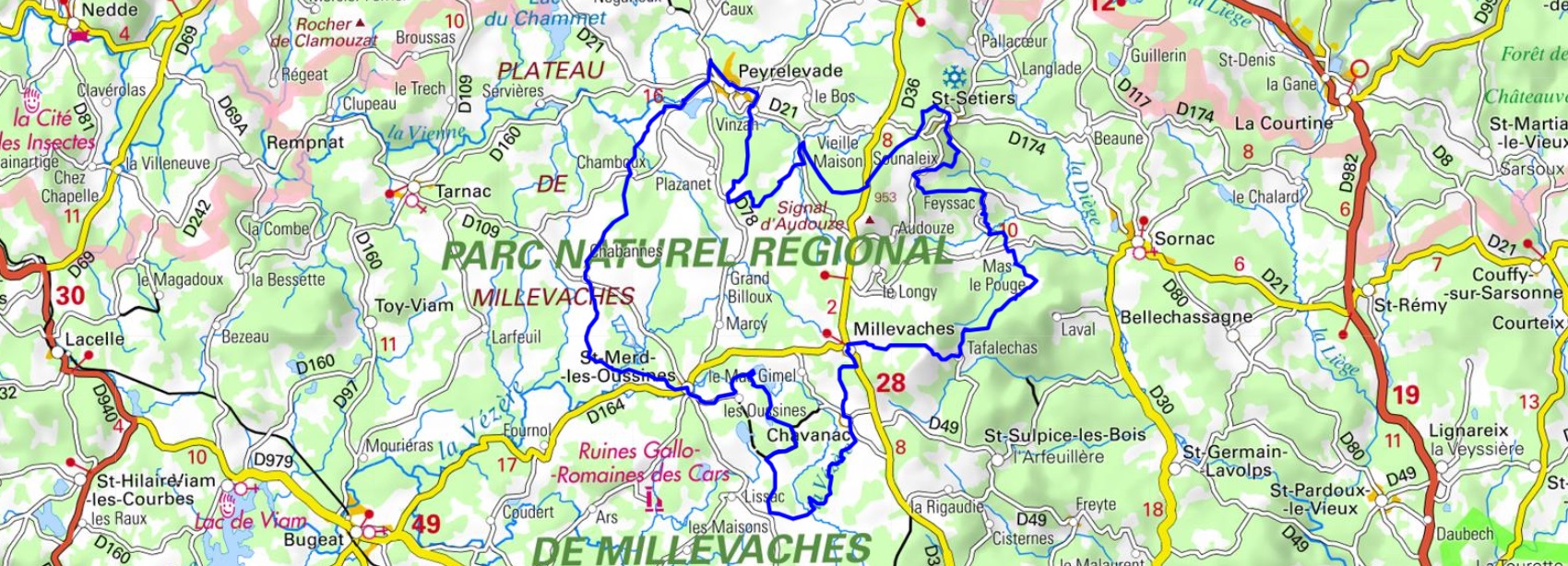 Randonnée autour du plateau de Millevaches (Corrèze) 1