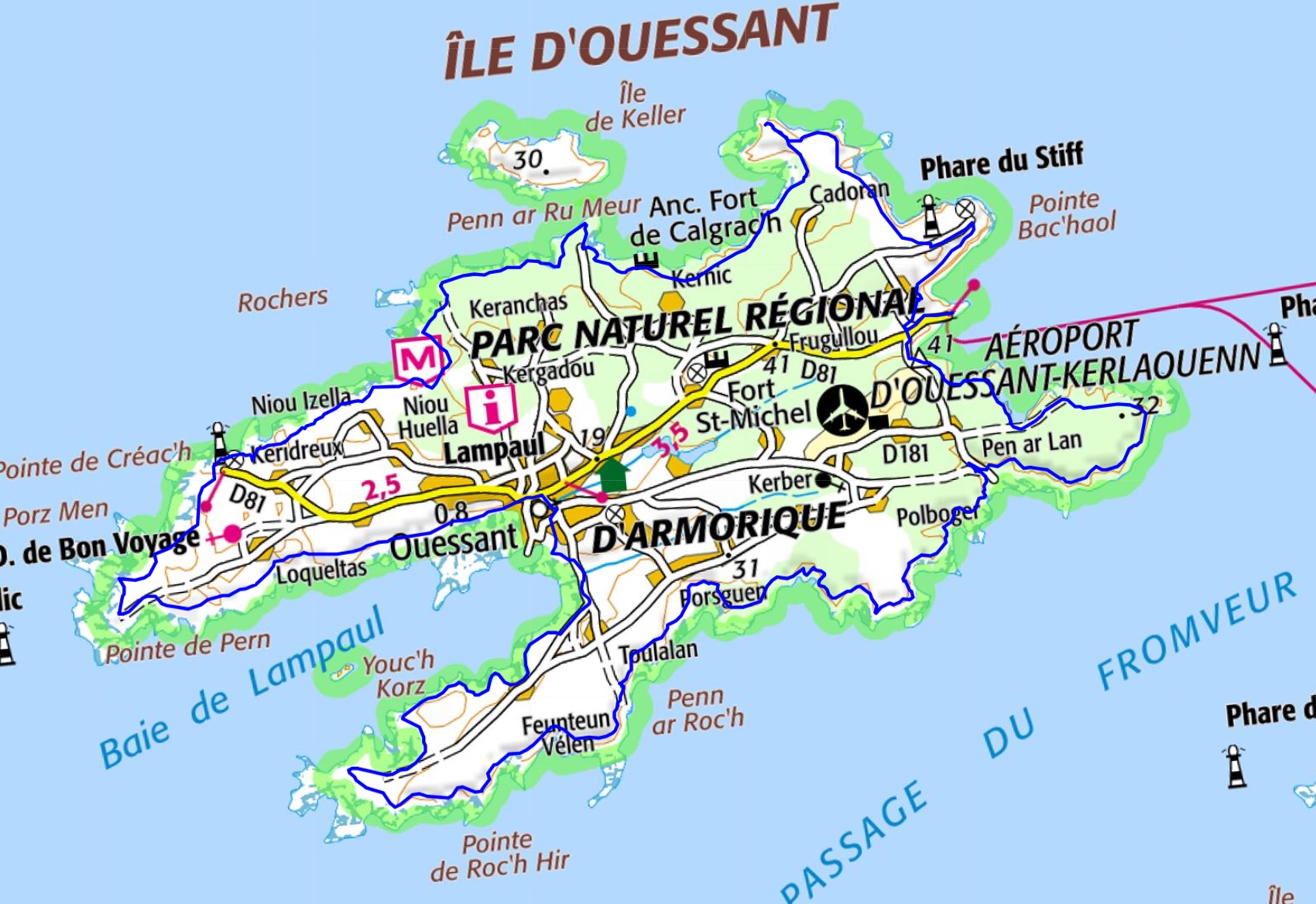 Randonnée autour de l'Île d'Ouessant (Finistère) 1