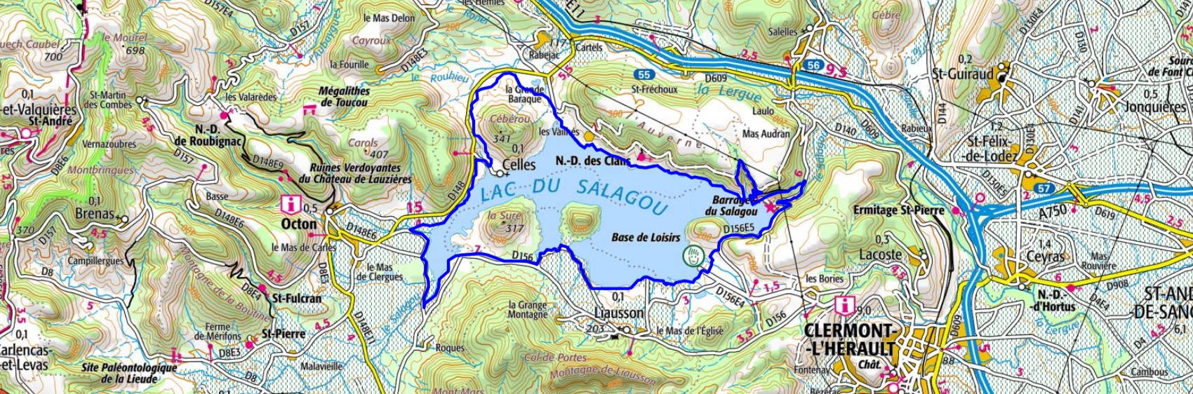 Randonnée autour du Salagou (Hérault) 1