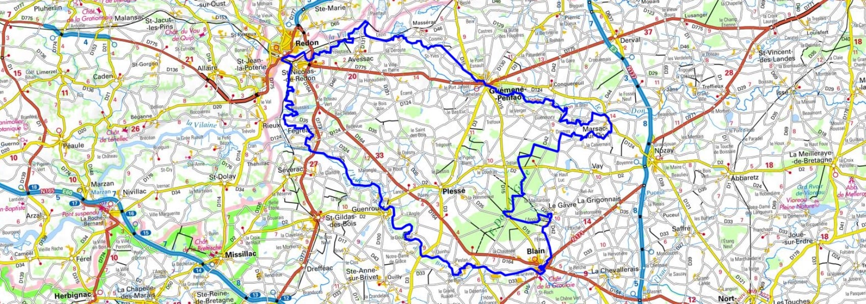 Around the three rivers (Ille-et-Vilaine, Loire-Atlantique) 1