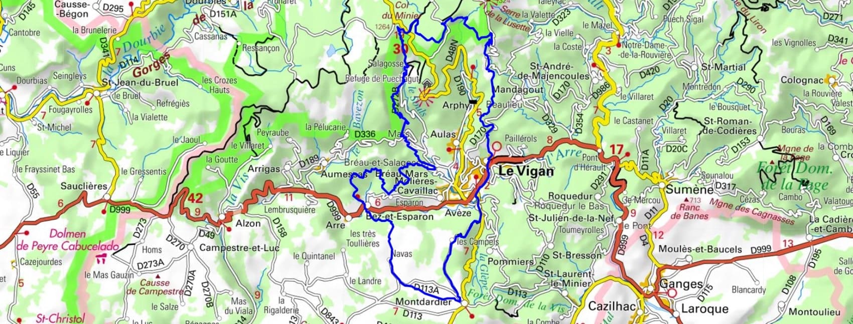 Hiking around Viganais (Gard) 1