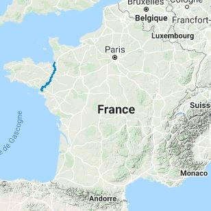 GR39 Hiking from Mont St Michel (Manche) to Hoscas (Loire-Atlantique) 10