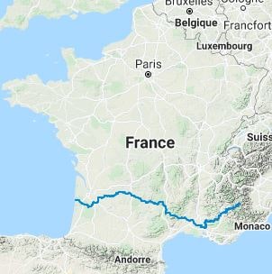 GR 6 From Gironde to Alpes de Haute Provence