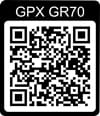 GPX QRcode GR70
