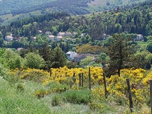 GR70 Stevenson trail. Hiking from Le Puy-en-Velay (Haute-Loire) to La Bastide-Puylaurent (Lozere) 7