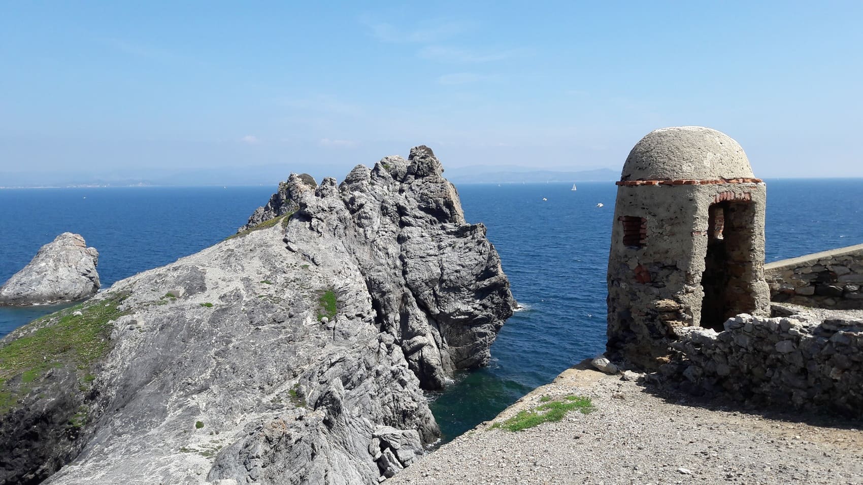 Loop on the island of Porquerolles (Var)