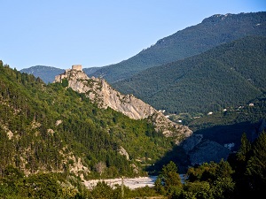 Randonnée de Entrevaux à Thoard (Alpes-de-Haute-Provence). Grande Traversée des Préalpes. 3