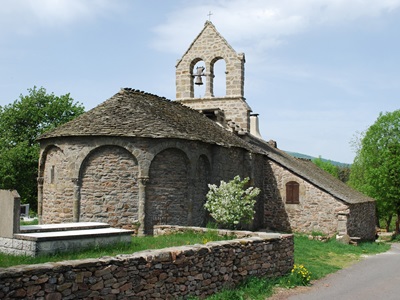 L'église de Puylaurent en Lozère 1