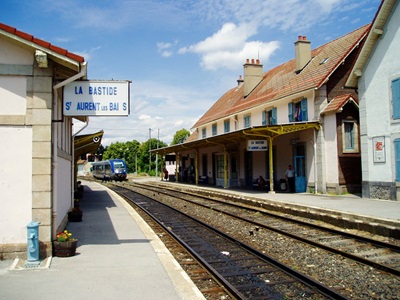 Station van La Bastide-Puylaurent in Lozère